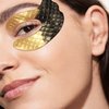ICANdOIT 24K Gold Eye Mask For Dark Circles&Puffiness,Anti-Aging,Anti-Wrinkle With Hyaluronic Acid and Collagen,Eye Zone Care Eye Patches for All Skin Types,7Pairs/box