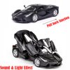 Alloy Collectible Ferrari Race LaFerrari Pull Back Vehicles Diecast Cars Model with Lights and Sound