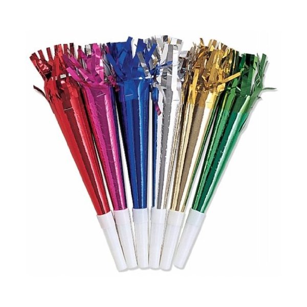 Party Horns - 8/Package