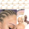 FDBJulyy 10 Pcs Transparent HD Wig Cap, Thin Nylon Cap for Women, Suitable for Parties, Weddings, Graduations, Cosplay, Halloween