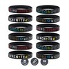 Inkstone Serenity Prayer Bracelets Silicone Wristbands Unisex Sobriety Recovery Gifts