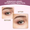 Lash Clusters D Curl 9-12mm Mixed DIY Eyelash Extensions 60PCS Cluster Lashes Individual Eyelash Wispy Natural Lash Extensions DIY at Home