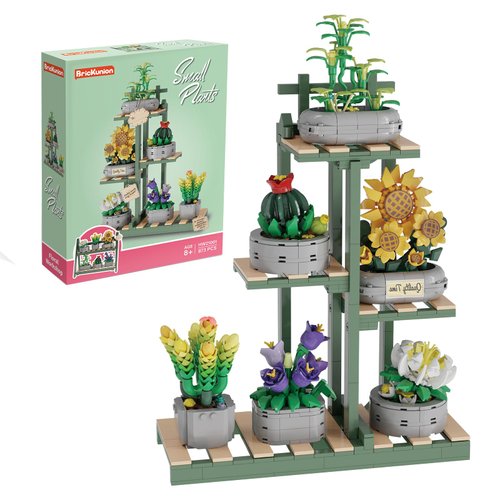BricKunion Flowers Botanical Collection Building Sets, Plants Office Home Decor Bonsai Building Toys, Creative Flowers Building Project for Adults, Gifts Ideas for Girls Women