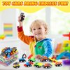 DERTE Mini Construction Car Toys Pull Back Vehicles Excavator Truck Tractor Kids Party Favors Pinata Stuffers Easter Fillers for Toddlers Girls Boys Child Play Set Gifts (50)
