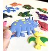 VLOOK Magnets for Kids Dinosaur Fridge Magnets for Whiteboard Preschool Learning Toys Education Gift for Baby Toddlers Child (Casual)