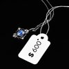 500 Pack White Marking Tags Jewelry Price Tags Hang Price Labels Display Tags with Hanging String
