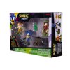 Sonic Prime 2.5-inch Action Figures Bos Cage Maze Themed 5 Pieces: Sonic, Gnarly Knuckles, Mangey Tails, Tree Stump and Green Shard. Ages 3+ (Officially Licensed by Sega and Netflix)
