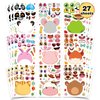 27 Sheets Animal Stickers for Kids, Make-a-face Sticker Sheets Make Your Own Animal Mix and Match Sticker Sheets, Stickers for Kids Classroom, Kids Party Favor Supplies Birthday Craft