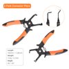 PLATATO 2PCS Disconnect Pliers Set EVAP and Fuel Line Disconnect Tool Set Includes 40 Degree and 85 Degree Automotive Universal Electrical Connector Pliers 7.28 Inch