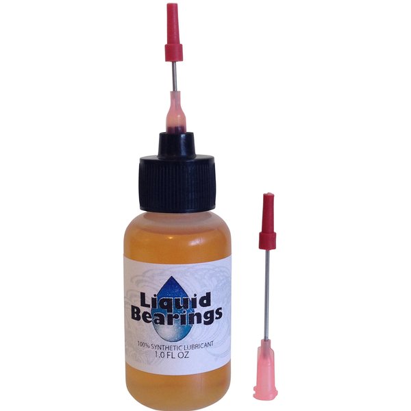 Liquid Bearings, 100%-Synthetic Oil for Standard Scale Trains and All Model Railroads, Provides Superior Lubrication and Corrosion Prevention!