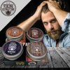 Viking Revolution 4 Beard Balm Variety Pack (1oz Each)- Sandalwood, Pine & Cedar, Bay Rum, Clary Sage- Styles, Strengthens & Softens Beards & Mustaches - Leave in Conditioner Wax for Men