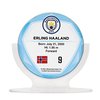 Signables Premium - Man City Erling Haaland - Digitally Autographed Sports Memorabilia - Small Signed Sports Collectible Figurines - Unique Football Figures