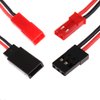 2Pairs Vgoohobby 10CM JST Plug to JR Connector Male Female Cable Servo Adapter Wire for RC Plane Helicopter Car