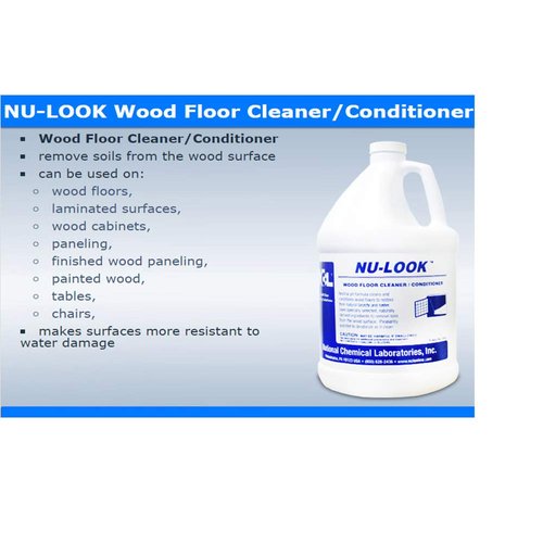 NU Look Wood Floor Cleaner/Conditioner 1 GAL [Set of 2]