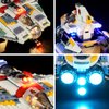 LIGHTAILING Light for Lego- 75357 Ahsoka Ghost & Phantom II - Led Lighting Kit Compatible with Lego Building Blocks Model - NOT Included The Model Set