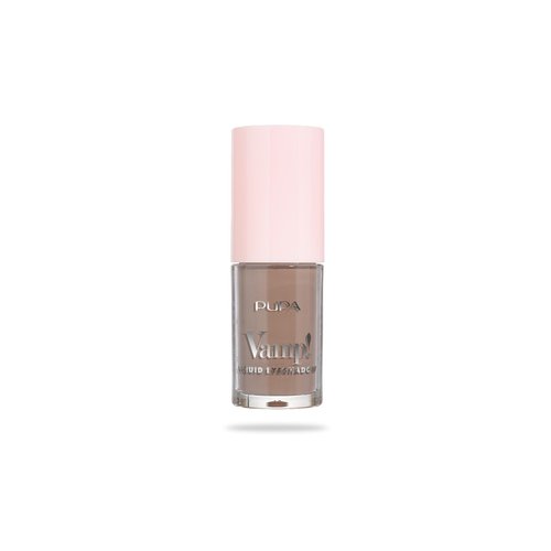 Pupa Milano Vamp! Liquid Eyeshadow - Shimmer Finish, Ultra-Adherent, and Lightweight - Ophthalmologically Tested - 011 Mocha - 0.13 oz