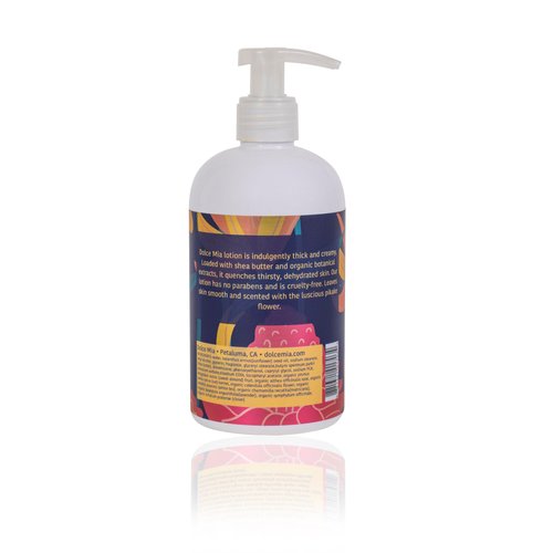 Dolce Mia | Shea Butter Lotion | Pikake | Organic Botanicals | Hypoalergenic | Vegan and Cruelty Free | 12 oz