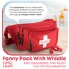 Ever Ready First Aid Fanny Pack/Hip Pack (Fanny Pack With Whistle)