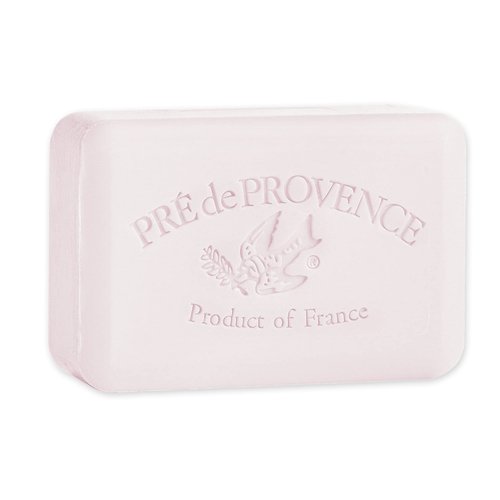 Pre de Provence Artisanal Soap Bar, Enriched with Organic Shea Butter, Natural French Skincare, Quad Milled for Rich Smooth Lather, Wildflowers, 8.8 Ounce