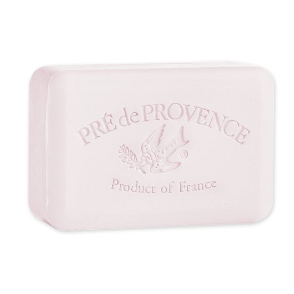 Pre de Provence Artisanal Soap Bar, Enriched with Organic Shea Butter, Natural French Skincare, Quad Milled for Rich Smooth Lather, Wildflowers, 8.8 Ounce