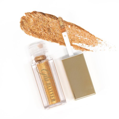 Sistar Glo Glitter Eyeshadow Ultra Glitter Rich Shine Stunning Application Day or Night Hydrating Finish (Golden Storm)