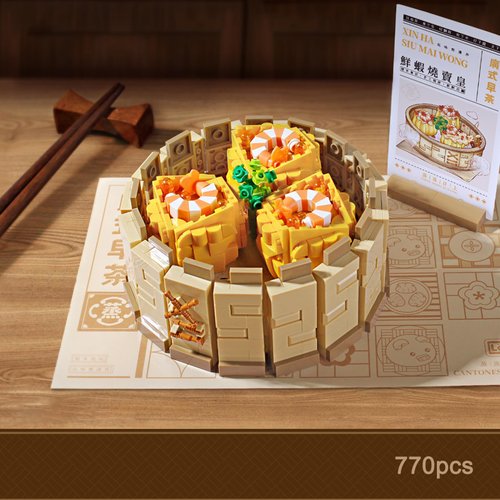 ENJBRICK Mini Building Blocks Kit for Adutls,Cute Dumpling Building Set for Girls 8-14 Years Christmas and Birthday Gift 770 pcs