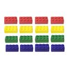 Curious Minds Busy Bags 12 Building Brick Block Stress Balls Small Novelty Toy - Party Favors