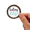 BLUE PANDA 504 Piece Round Happy Birthday Stickers for Students, Happy Birthday to Me, Today is My Day Stickers, Kids Party Favors, Teachers, 6 Assorted Designs (2 Inches)