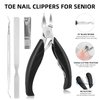 Kucucyle 11PCS Ingrown Toenail Removal Kit, Ingrown Toe Nail Correction for Inward Growing Nails, Ingrown Toenail Tools for Toenail Correction, Toenail Clippers for Adults and Seniors.