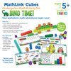 Learning Resources MathLink Cubes Kindergarten Math Activity Set: Dino Time! 115 Pieces, Ages 5+ Kindergarten STEM Activities, Math Games for Kids, Mathlink Cubes Activity Set, Ages 5+