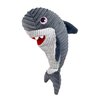 KONG Cuteseas Rufflez Soft Ridged Plush Dog Toy (Shark)