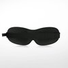 EVRLY Beverly Hills Eye Mask Designed for Eyelash Extensions, 3D Contoured Design, Soft Fabric, Deep Eye Cavities, Form Fitting, Adjustable Headband Strap, No Pressure Sleep & Travel Eye Mask (Black)