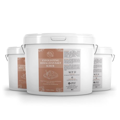 Exfoliating Himalayan Salt Scrub - 128oz - Unscented