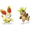 Mega Construx Pokemon Chespin vs. Fennekin Construction Set with Character Figures, Building Toys for Kids (131 Pieces)