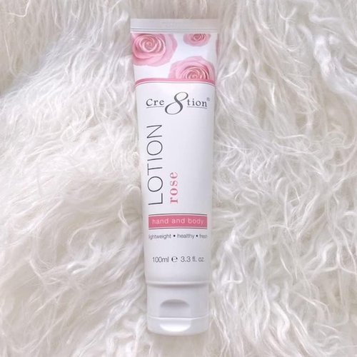 Treasure4Nails Corp Cre8tion Hand & Body Lotion Rose 100 ml/fl. 3.3 oz. - 60 pcs/case (Single)