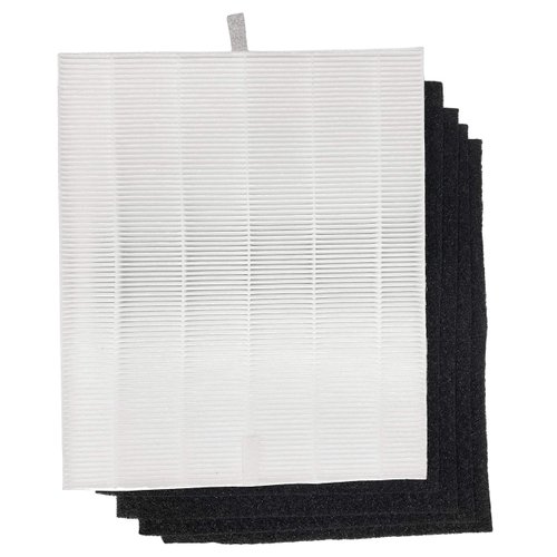 Nispira True HEPA Filter Replacement with Activated Carbon Compatible with Winix Air Purifier Model C545, P150, B151, 9300. Compared to C545 1712-0096-00 Filter S / 113050 Filter C. 1 Set