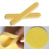 Compressed Facial Sponges 60 Pcs,Facial Cleansing Sponge,Beauty Makeup Round Facial Wash Pads Cosmetic Face Exfoliating for Women,Yellow
