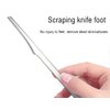 AKOAK 5 Pcs Stainless Steel Scraper Multifunctional Professional Pedicure Tools to Remove Dead Skin Callus Knife Scraping Pedicure Tools