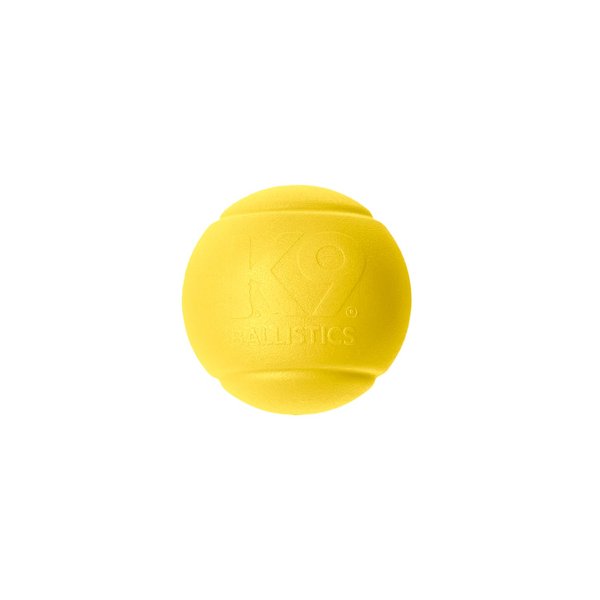 K9 Ballistics K9 Play Chew Ball Dog Toy - Bright Yellow