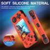 SKRVGOJFG Miyoo A30 Silicone Case, Anti-Slip, Shock Proof, Soft Protective Case for Miyoo A30 Retro Handheld Game Console with Lanyard - Orange