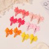 40PCS Snap Baby Hair Bows Clips for Girls Grosgrain Ribbon Fully Wapped 2 Inch Infant Hair Barrettes Accessories for Baby Girls Newborns Toddler