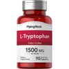 Piping Rock L Tryptophan 1500mg | 90 Powder Capsules | Free Form Supplement | Non-GMO, Gluten Free