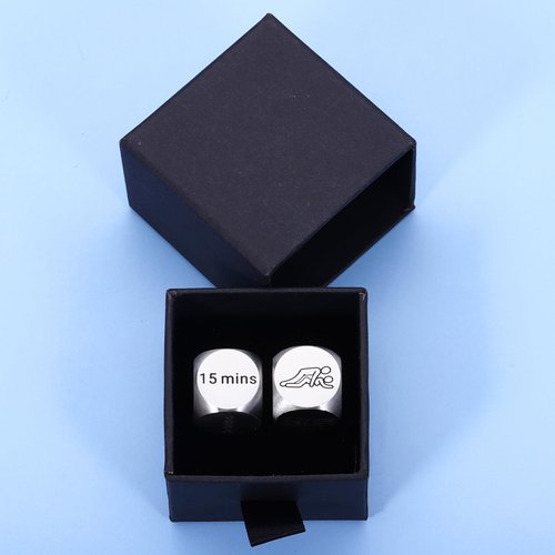 10th Anniversary Tin Gifts for Him Her 2PCS Funny Date Night Dices Christmas Valentines Gift 10 Year Anniversary Wedding Gifts for Couples Wedding Registry Ideas White Elephant Gifts for Adults