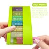 Pill Box 3 Times a Day Daily Pocket Pill Container Portable Travel Weekly Pill Organizer Stackable Pill Case for Vitamin, Fish Oils, Medication, Supplement (Green)