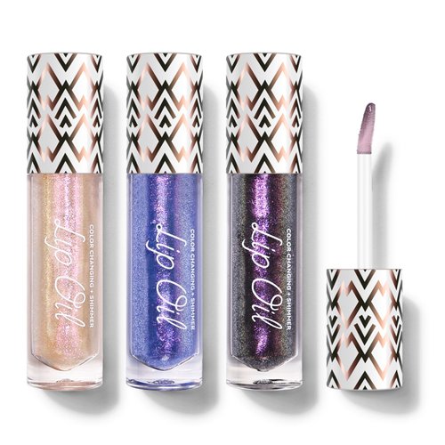 KYDA 3 Colors Shimmer Color Changing Lip Oil, Pearl Tinted Lip Gloss Oil, High Shine Smooth Glossy Lip Oil, Hydrating Lip Glow Oil-Set A