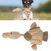Plush Dog Duck Toy, Teeth Grinding and Cleaning Bite Defiance Cotton Rope Squeaky Fine Craftsmanship Dog Toy for Dogs Puppies