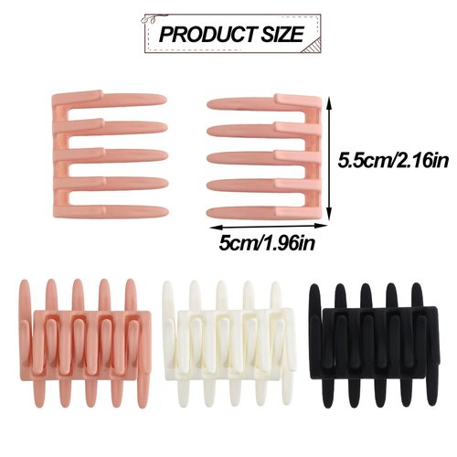 3Pcs French Twist Hair Comb Hair Clips Decorative Hair Combs Claw Clips Hair Comb Clips for Women Hair Side Combs Hair Comb Clip French Side Comb Claw Clip Comb Clip Comb Hair Clip Hair Claw Clips