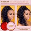 Lace Wig Glue, Missicee Wig Glue Lace Glue for Lace Front Wigs, Strong Hold Lace Front Wig Adhesive Glue Kit with Hair Styling Tools- Wig Glue Remover/Hair Wax Stick/Edge Control Gel/Elastic Band