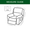 CRFATOP Stretch Recliner Cover 4-Pieces 1 Seat Recliner Chair Slipcovers Printed Fallon Collection Slipcover Recliner Lazy Boy Furniture Protector for Living Room,11