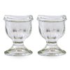 Eye Wash Cup Set of 2, Made of GLASS for Keep Your Eyes Clean and Healthy with STORAGE CONTAINER